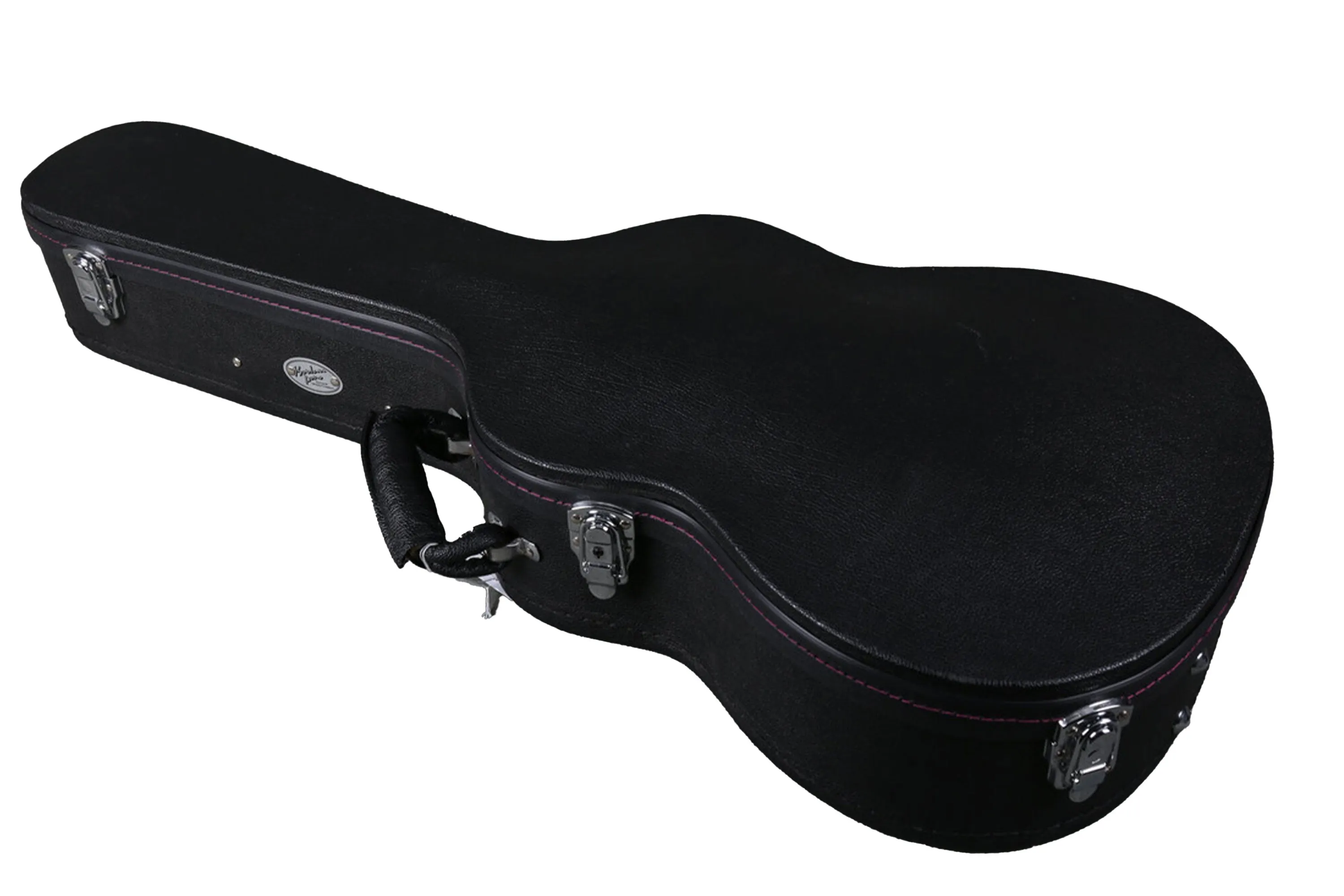 Pono Ko'olau Black Deluxe Archtop ULN4-2 Baritone Ukulele Hard Case "Millie" - Discounted