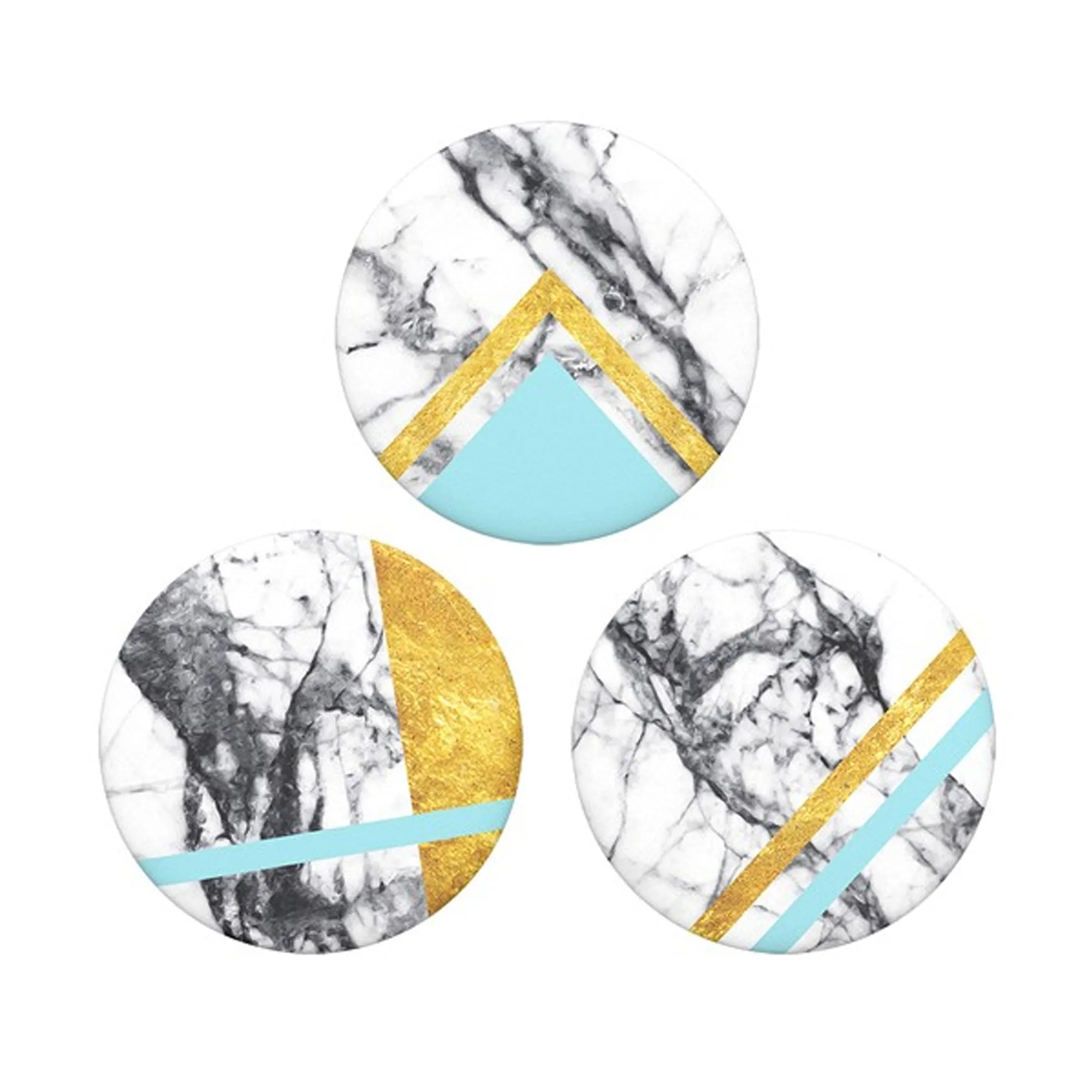 PopSockets Mini - White Marble Glam (Barcode: 842978131801 )