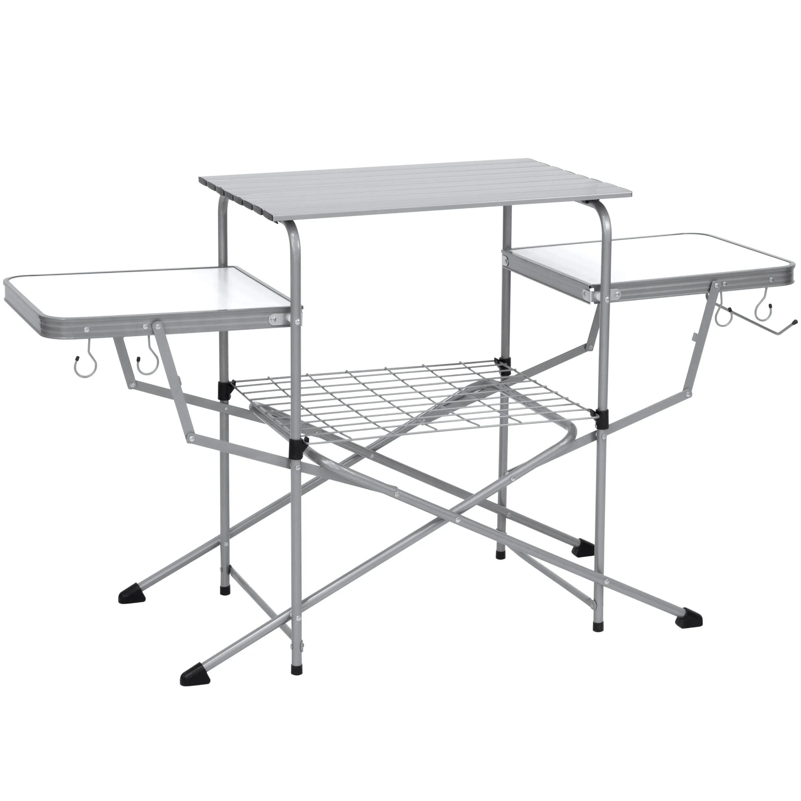 Portable Folding Grilling Table w/ Carrying Case