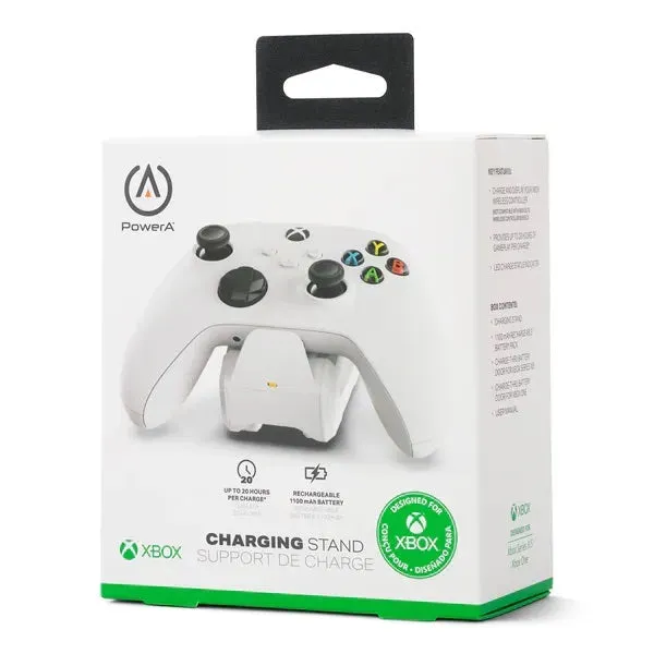 PowerA Solo Charging Stand Controller for Xbox Series X|S White