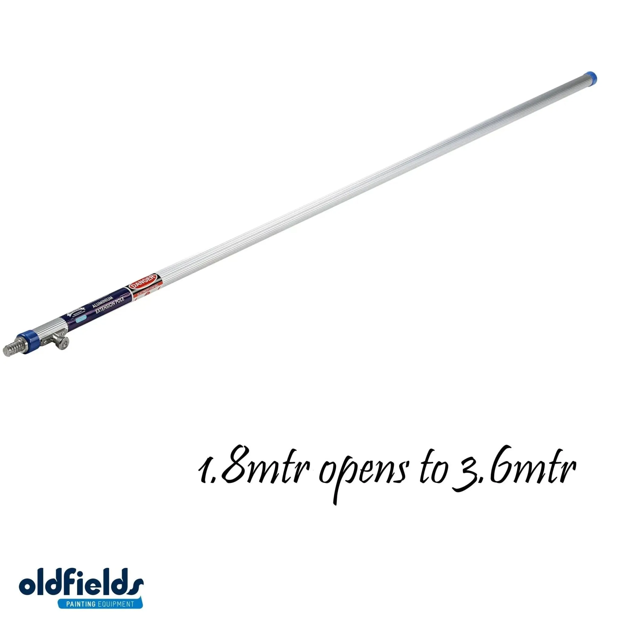 Pro series Aluminium Extension Poles 1.8mtr - 3.6mtr from Oldfields