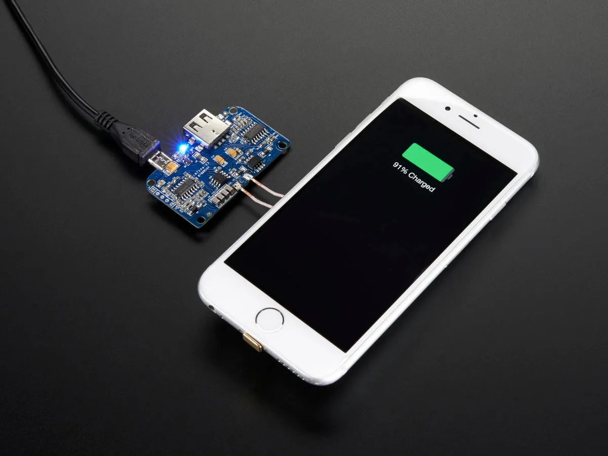 Qi Wireless Charging Module - 20mm - Lightning Connector