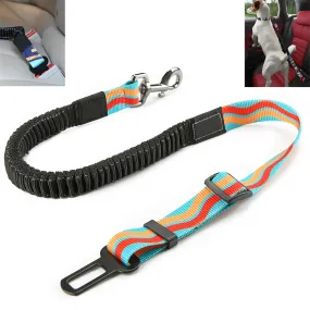 QUMY Adjustable Dog Seat Belt for Car