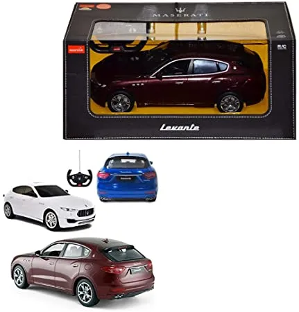 RASTAR Radio Remote Control 1/14 Scale Maserati Levante Sport Vehicle SUV Licensed RC Model Car (White)