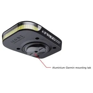 Ravemen FR160 PRO USB Rechargeable Out-Front Front Light with Aluminium Mounting Tab (160 Lumens) - Compatible with Garmin