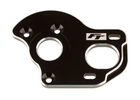 RC10B6.1 FT Laydown/Layback Motor Plate, 3.5mm, black (ASS91908)