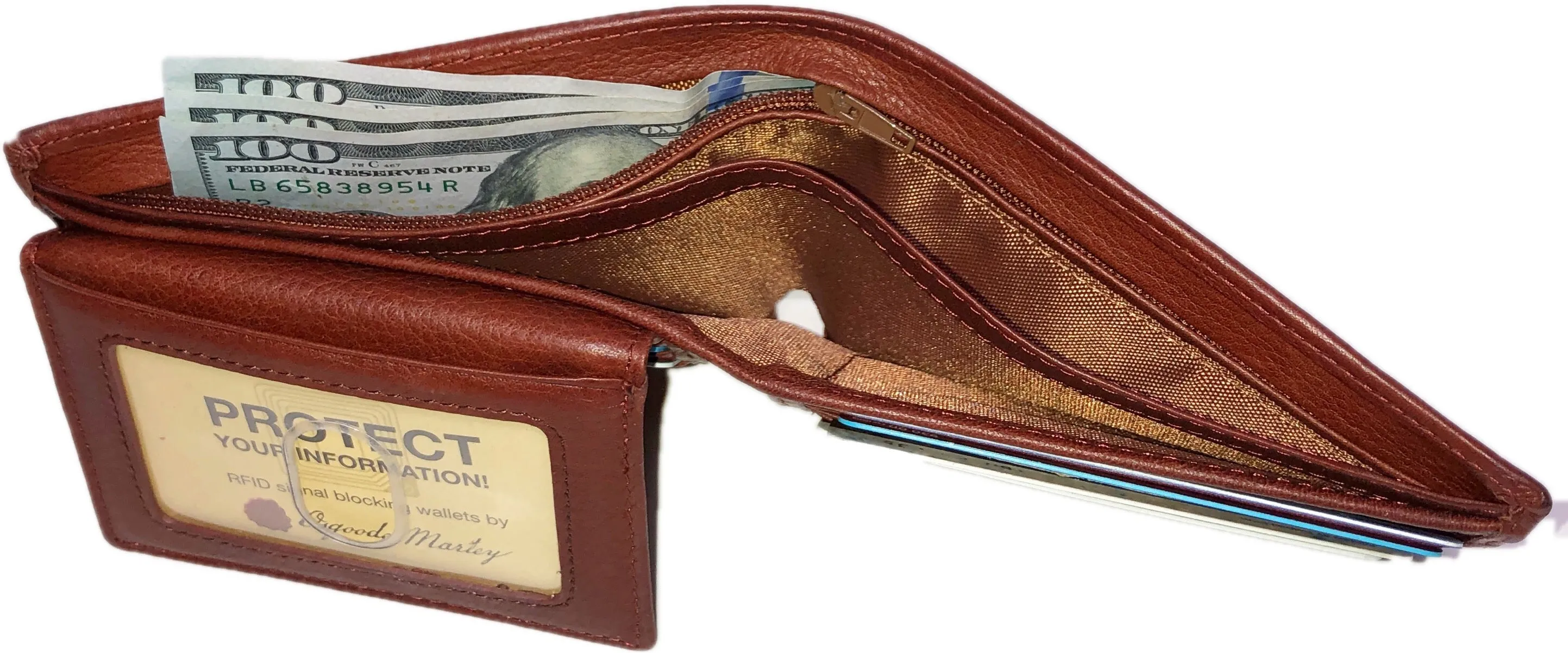 RFID Security Passcase Wallet