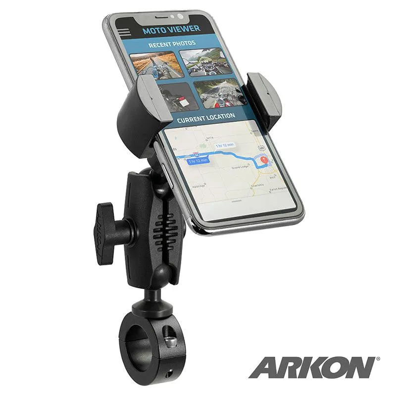 RoadVise® Phone Holder with Aluminum Handlebar Mount and 2.75" Shaft