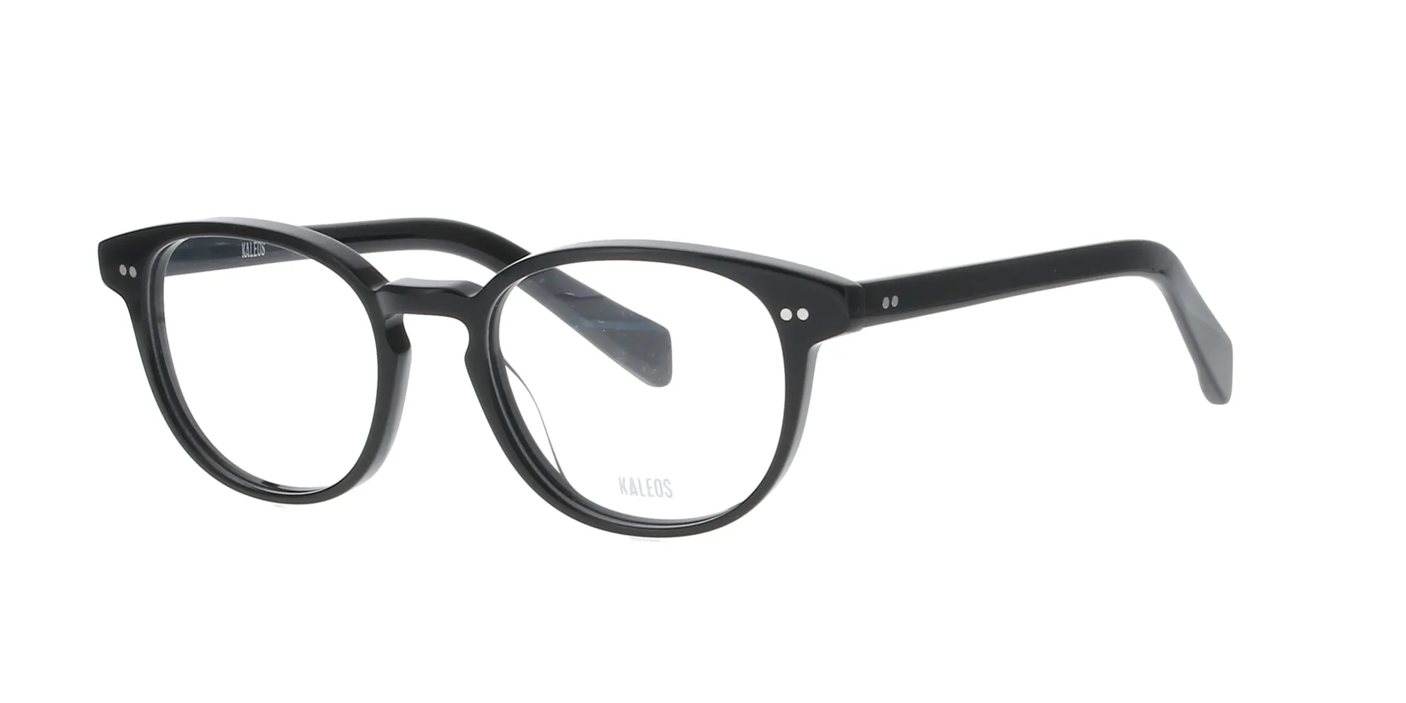 Round Black Blanco Kaleos Frame