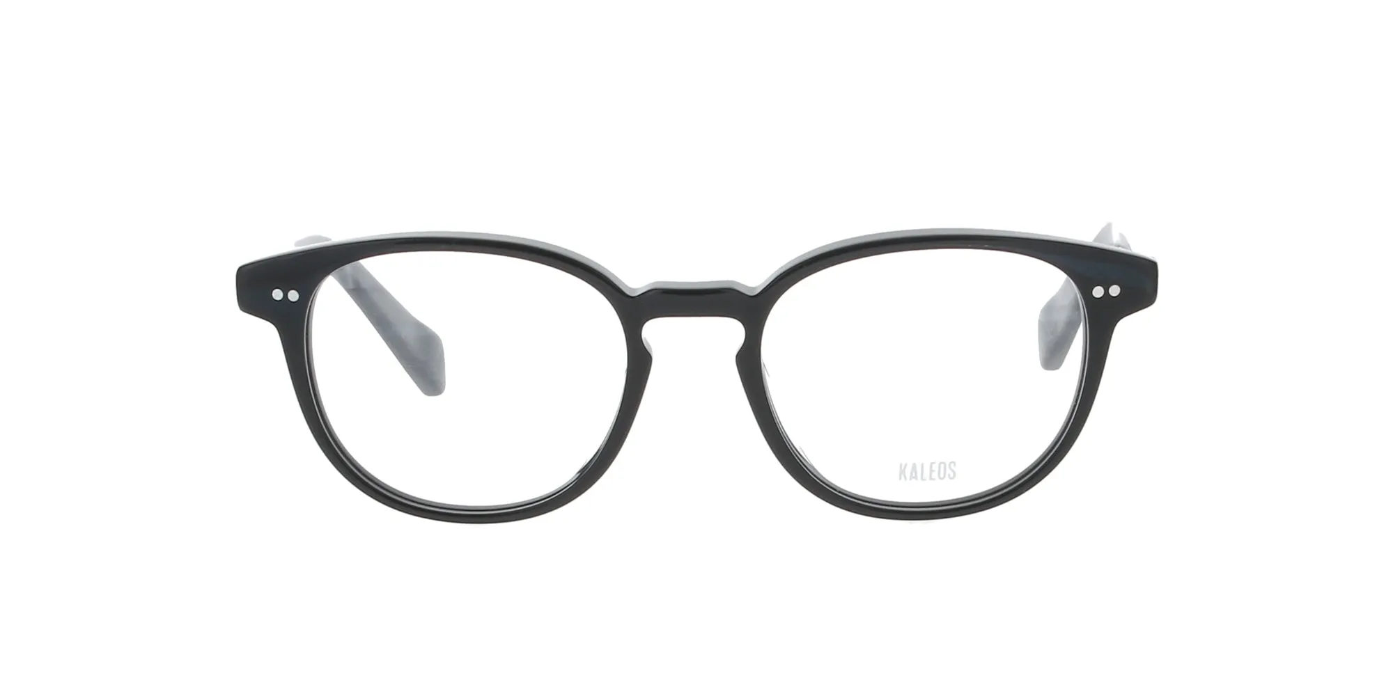 Round Black Blanco Kaleos Frame