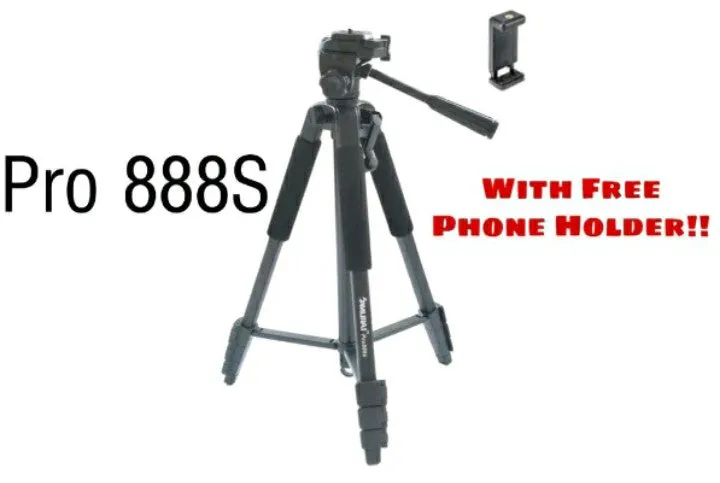 Samurai Tripod Pro 888s With Phone Holder