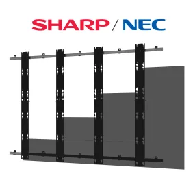 SEAMLESS KittedFlaches dvLED-Montagesystem für die Sharp/NEC FA, FC und FE Series Direct View LED-Displays