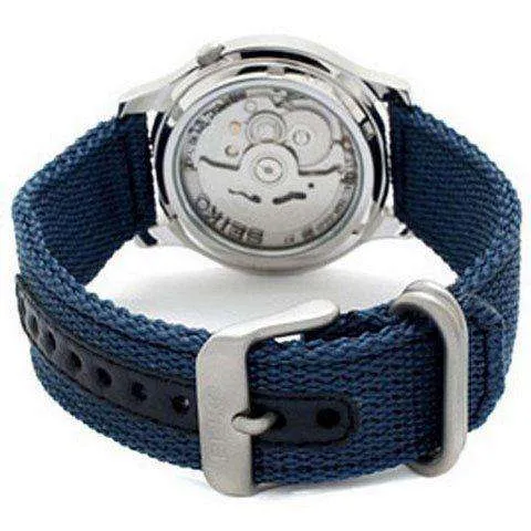 SEIKO SNK807K2 Automatic  Blue Nylon Strap Watch for Men