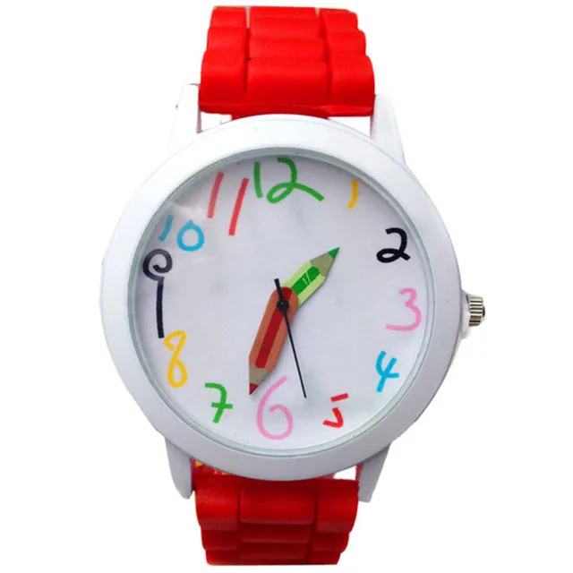 Silicone Watch Woman Fashion Quartz Watch Unisex Boys Children Girl's Beautiful Students All-Match Women Watches Montre Femme