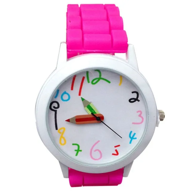 Silicone Watch Woman Fashion Quartz Watch Unisex Boys Children Girl's Beautiful Students All-Match Women Watches Montre Femme