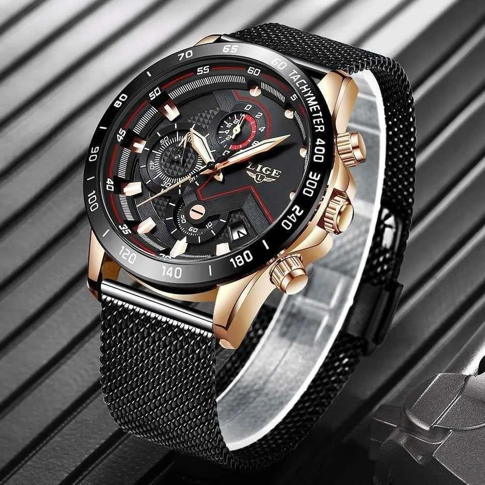 Simple Watches For Men's Casual Mesh Quartz Fashion 9929