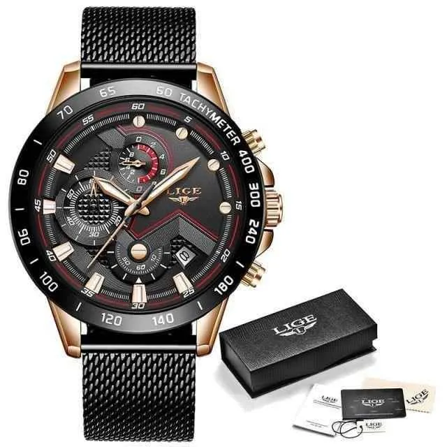 Simple Watches For Men's Casual Mesh Quartz Fashion 9929