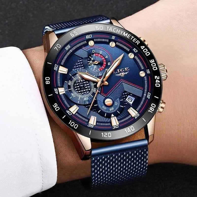 Simple Watches For Men's Casual Mesh Quartz Fashion 9929