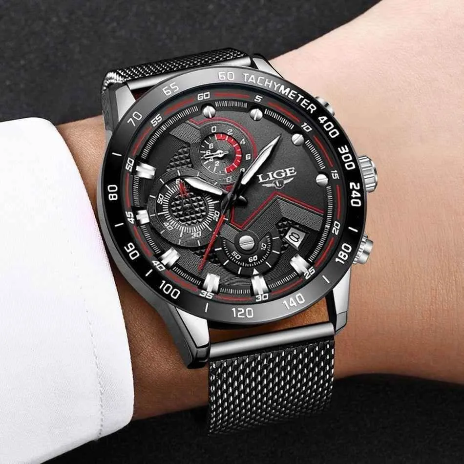 Simple Watches For Men's Casual Mesh Quartz Fashion 9929