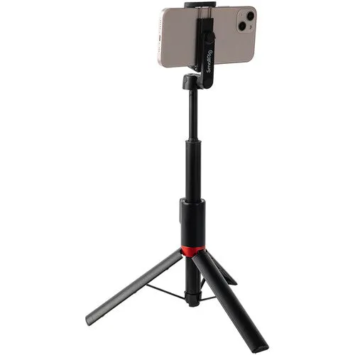 SmallRig 3375B ST20 Selfie Stick Tripod with Bluetooth Remote (Black)