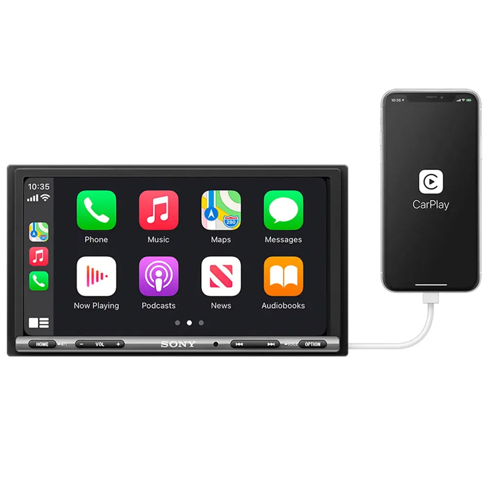 Sony 6.95" Media Receiver Apple CarPlay Android Auto XAV-AX3200