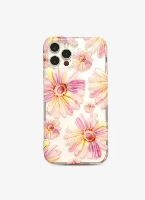 Sunshine Daisies Clear Phone Case