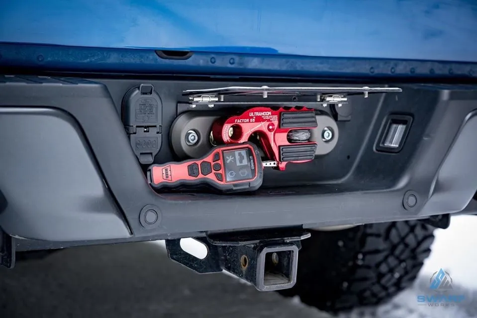 SwarfWorks - Hidden Rear Winch Mount - 2017  Raptor