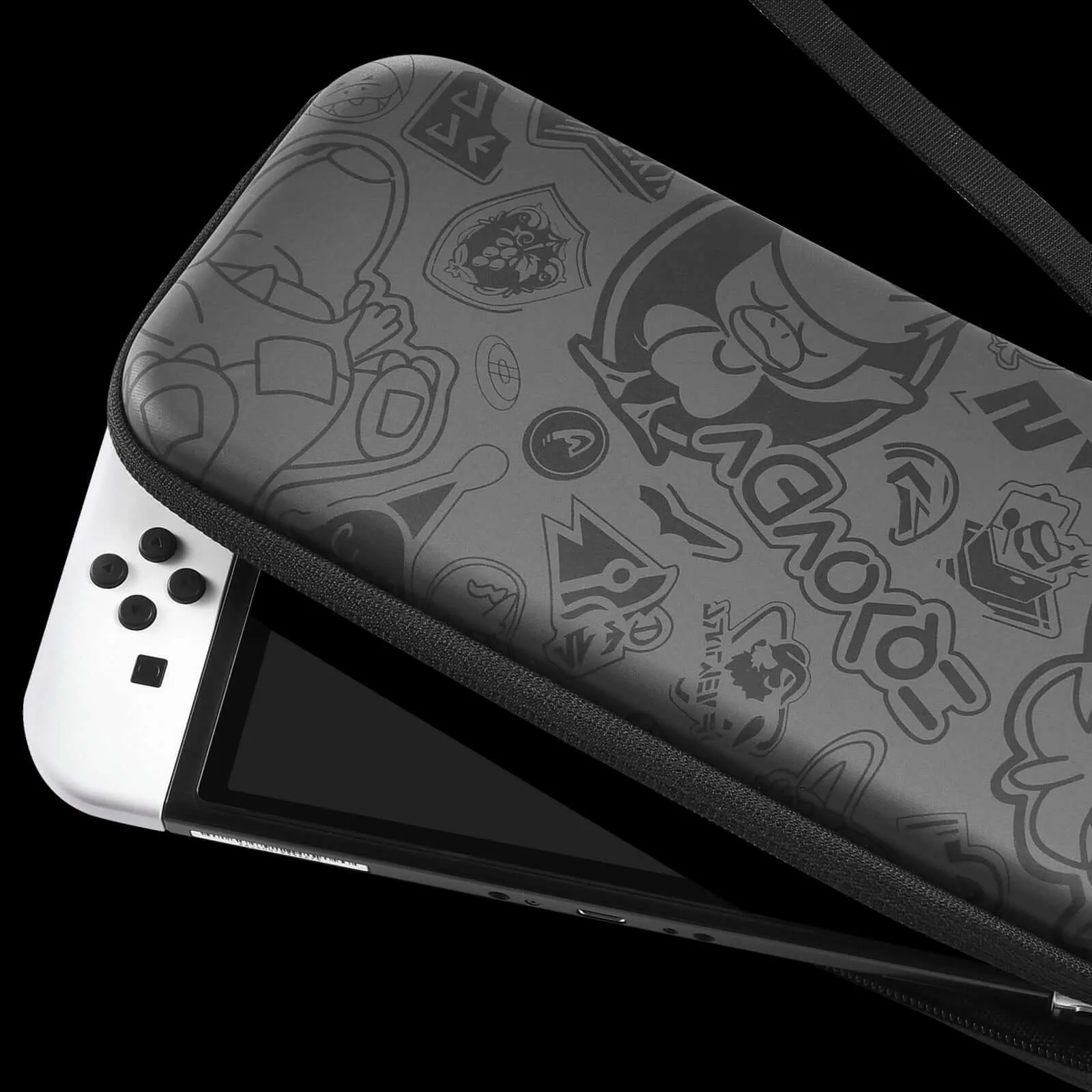 Switch Carrying Case - Black (Pokemon)