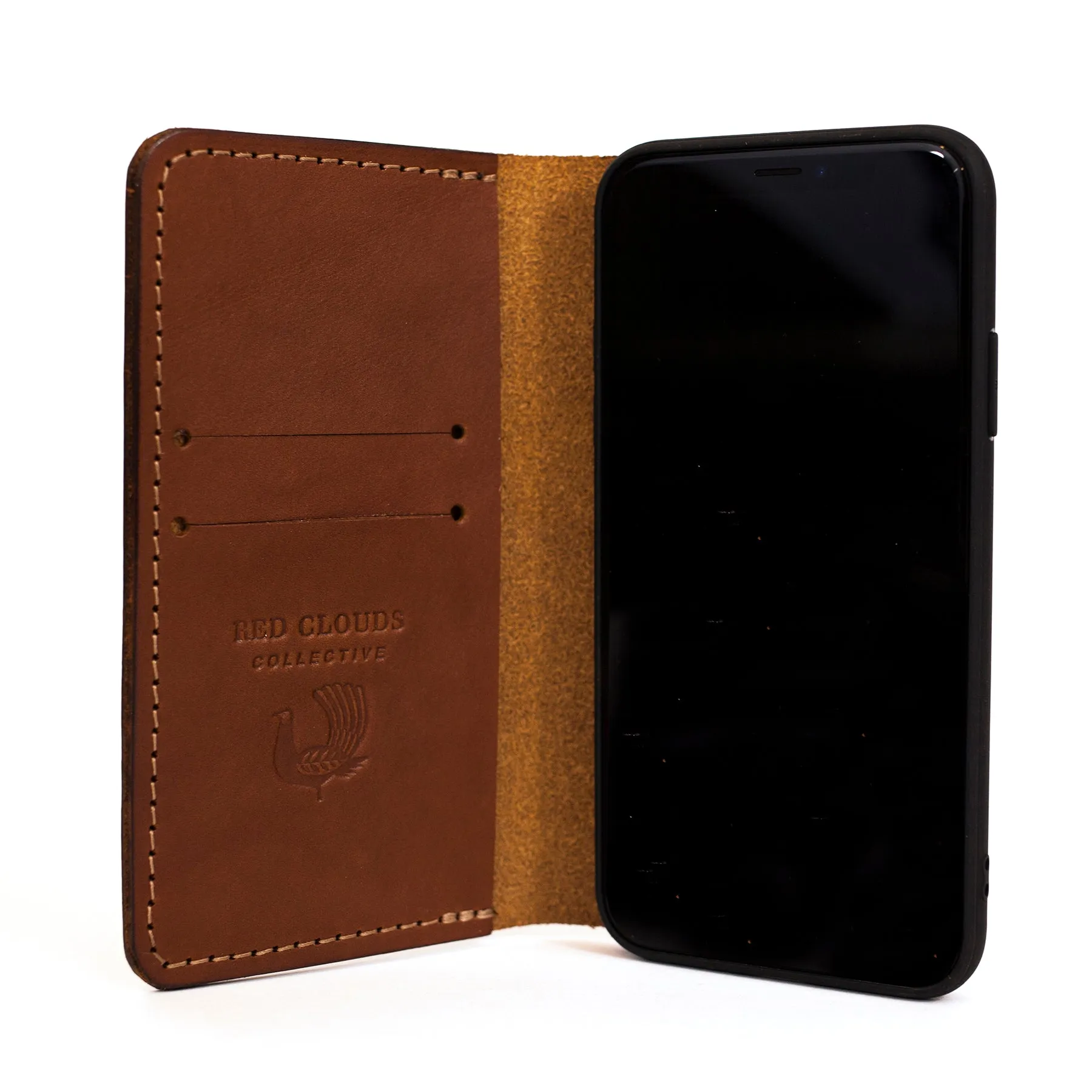 theGOODbook iPhone Wallet - Saddle Tan