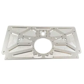 Triple X Sprint Car Aluminum Rear Motor Plate - Raised Rail