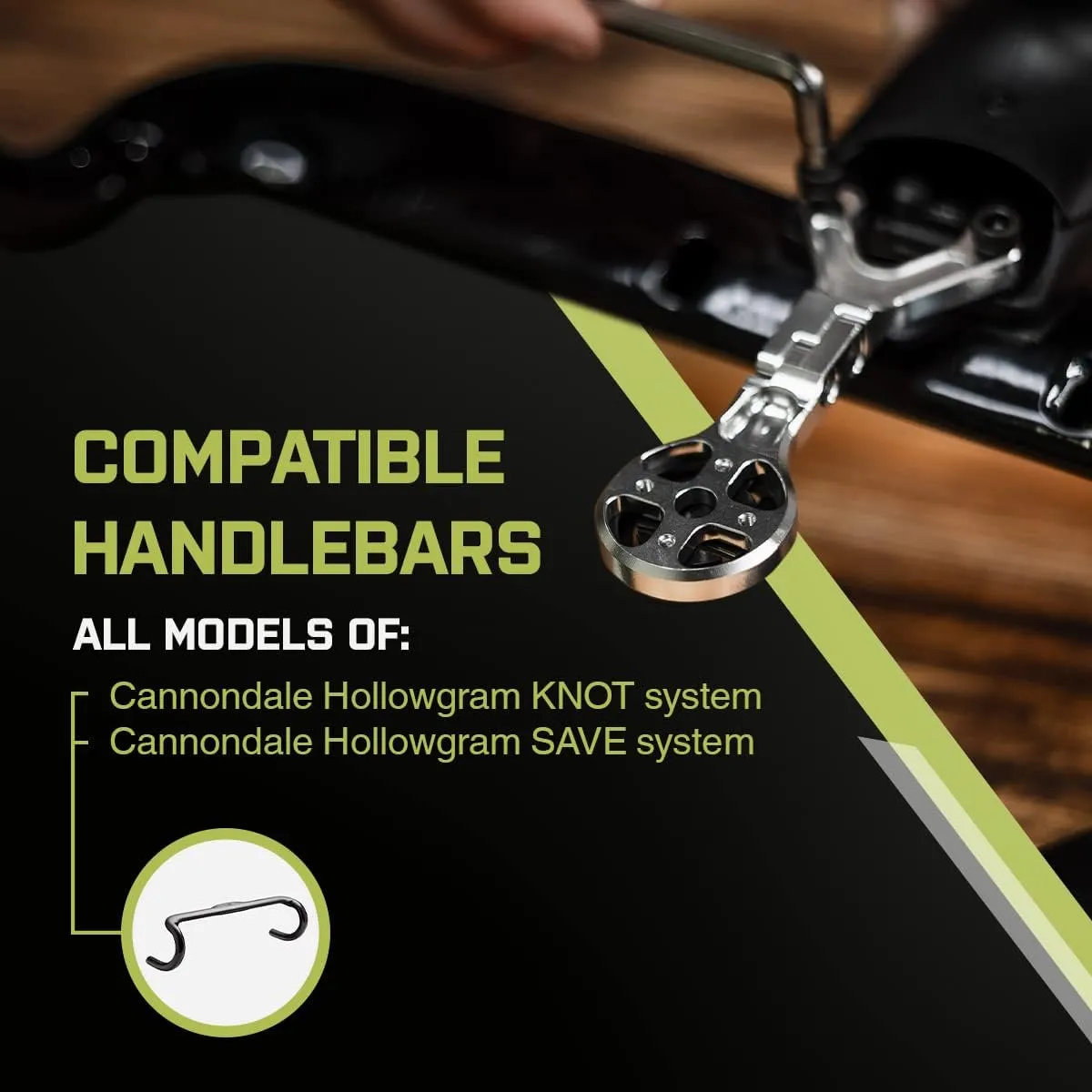 Underbar Mount for Cannondale Knot & Save Systems | Garmin