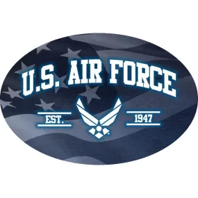 United States Air Force Est. 1947 Oval Magnet