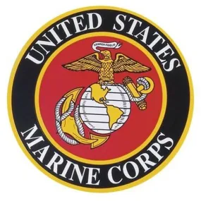 US Marine Corps Magnet, 12"