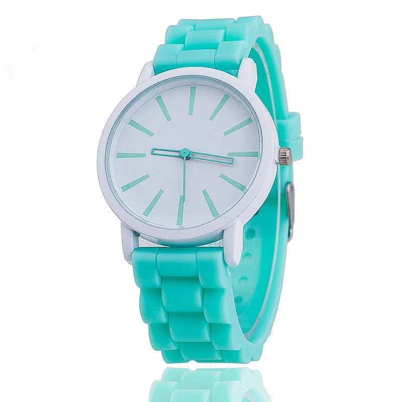 VANSVAR Fashion Women Silicone Watch Hot Casual Quartz Watch Ladies Wrist Watch Relogio Feminino Montre Femme Gift 377