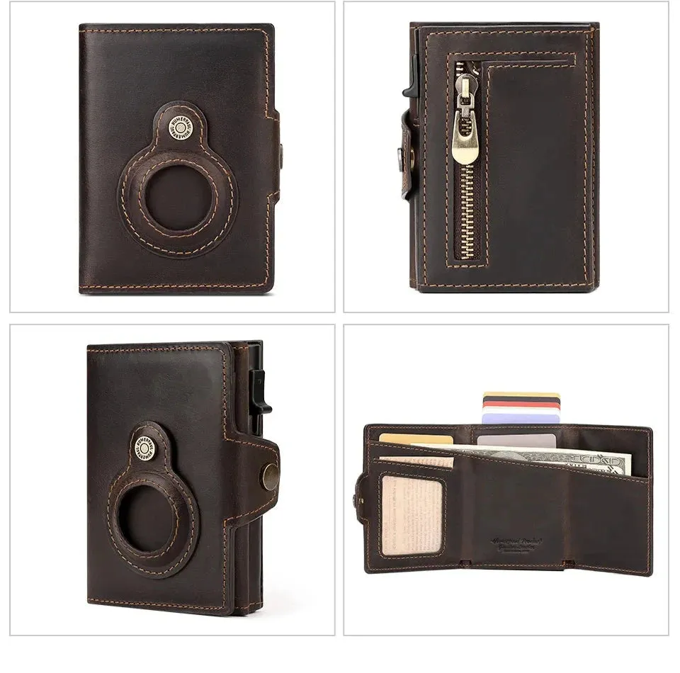 Wallet for Apple Air Tag RFID Blocking Card Holder