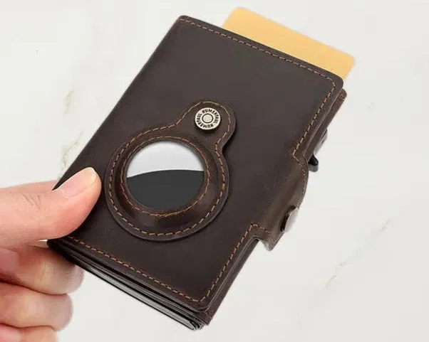 Wallet for Apple Air Tag RFID Blocking Card Holder