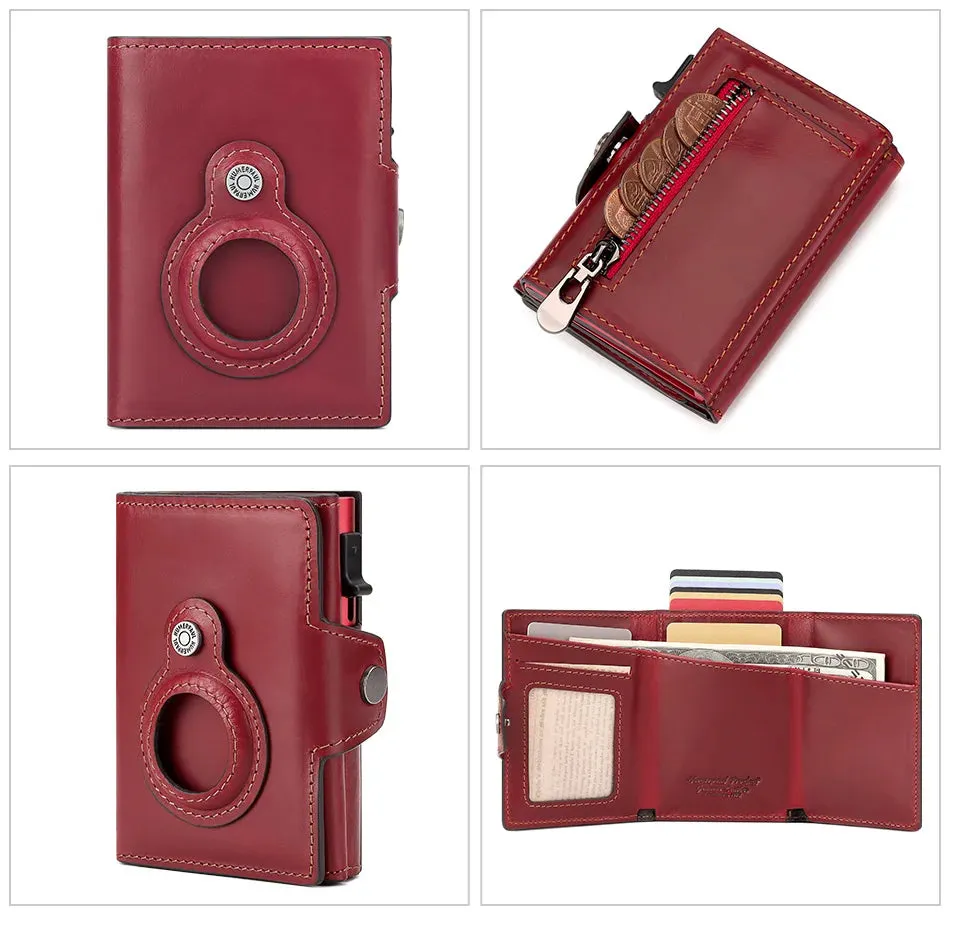 Wallet for Apple Air Tag RFID Blocking Card Holder