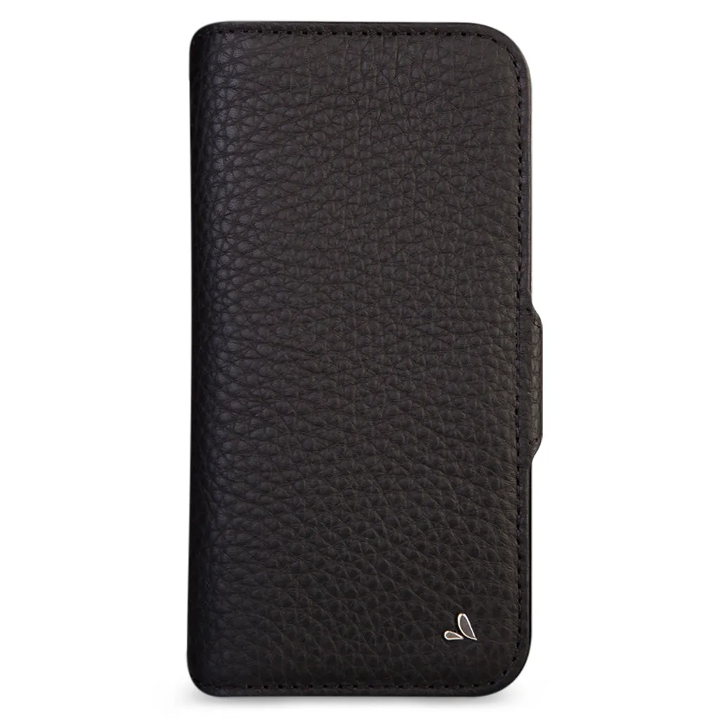 Wallet iPhone 13 Pro Max leather case with MagSafe