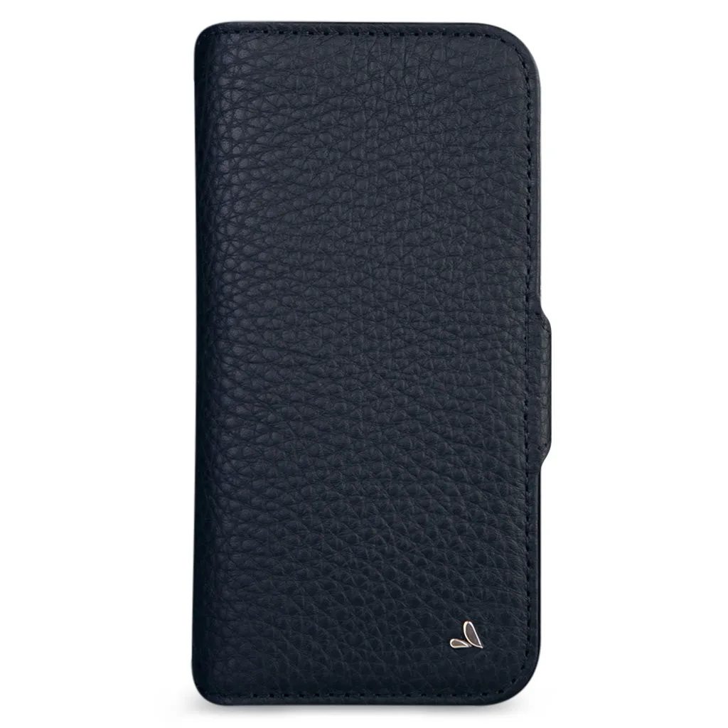 Wallet iPhone 13 Pro Max leather case with MagSafe