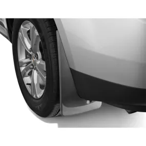 WeatherTech MudFlaps - Rear - Black - GM Midsize SUV 2018