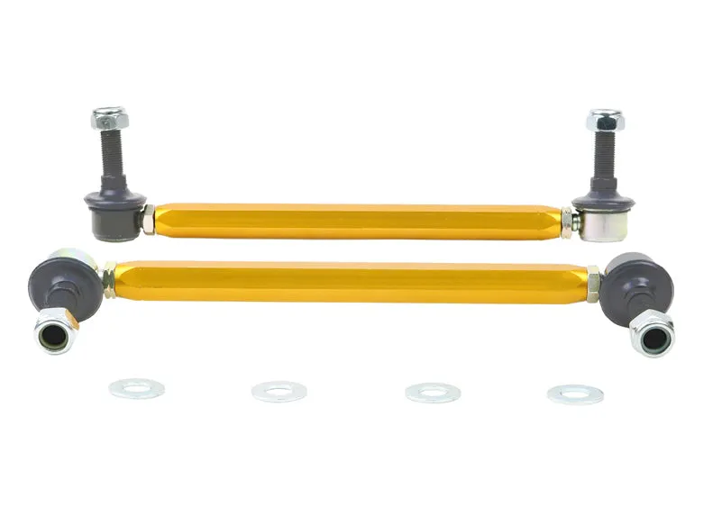 Whiteline Sway Bar End Link Kit Toyota Corolla E120/ E130 (2000-2009) [290-315mm/ 12mm Ball Stud] Front - KLC180-295