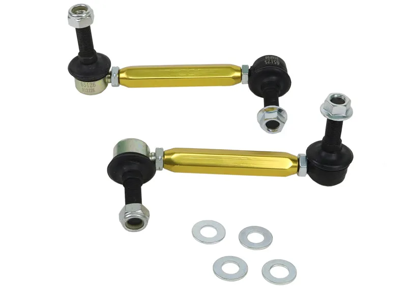 Whiteline Sway Bar End Link Kit (Universal Fit) 150-175mm/ 12mm Ball Stud - KLC180-155