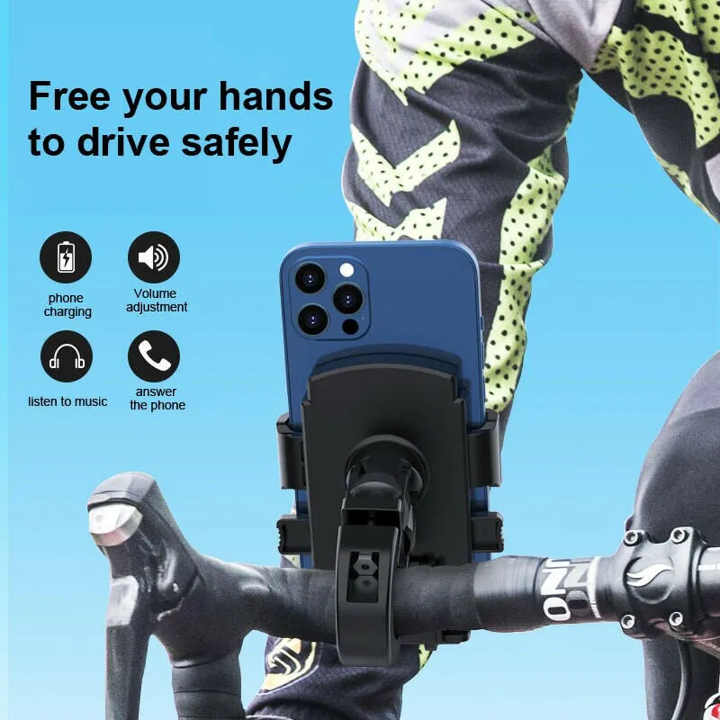 X-TIGER Bike Phone Holder Adjustable Handlebar of Motorcycle Phone Mount Stand Mountain Scooter Phone Clip for iphone 14 Pro Max