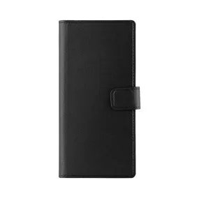 XQISIT Slim Wallet for Samsung Galaxy Note 8 Black with Stand