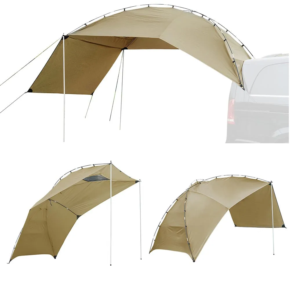 Yescom Car Awning Sun Shelter with Side for SUV Camper Trailer Beach